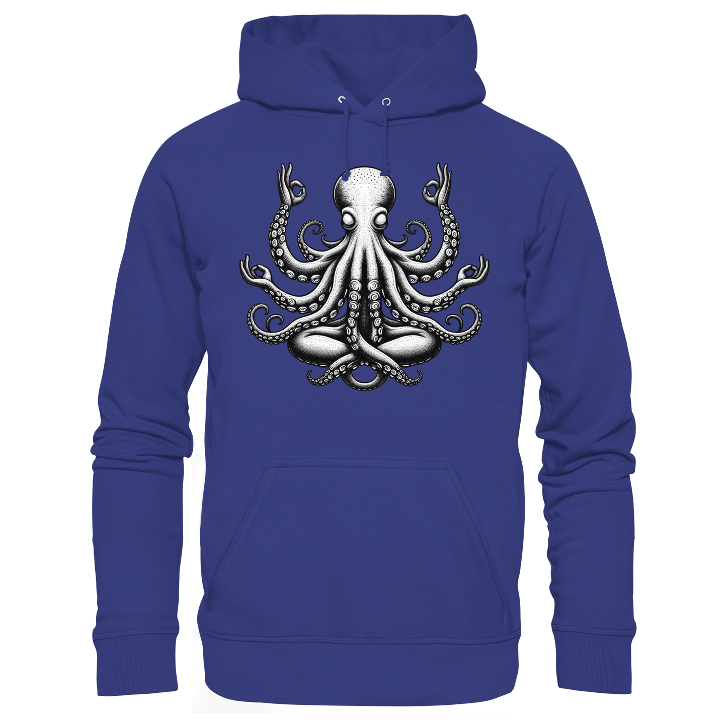 Oktopus in Meditation - Organic Hoodie