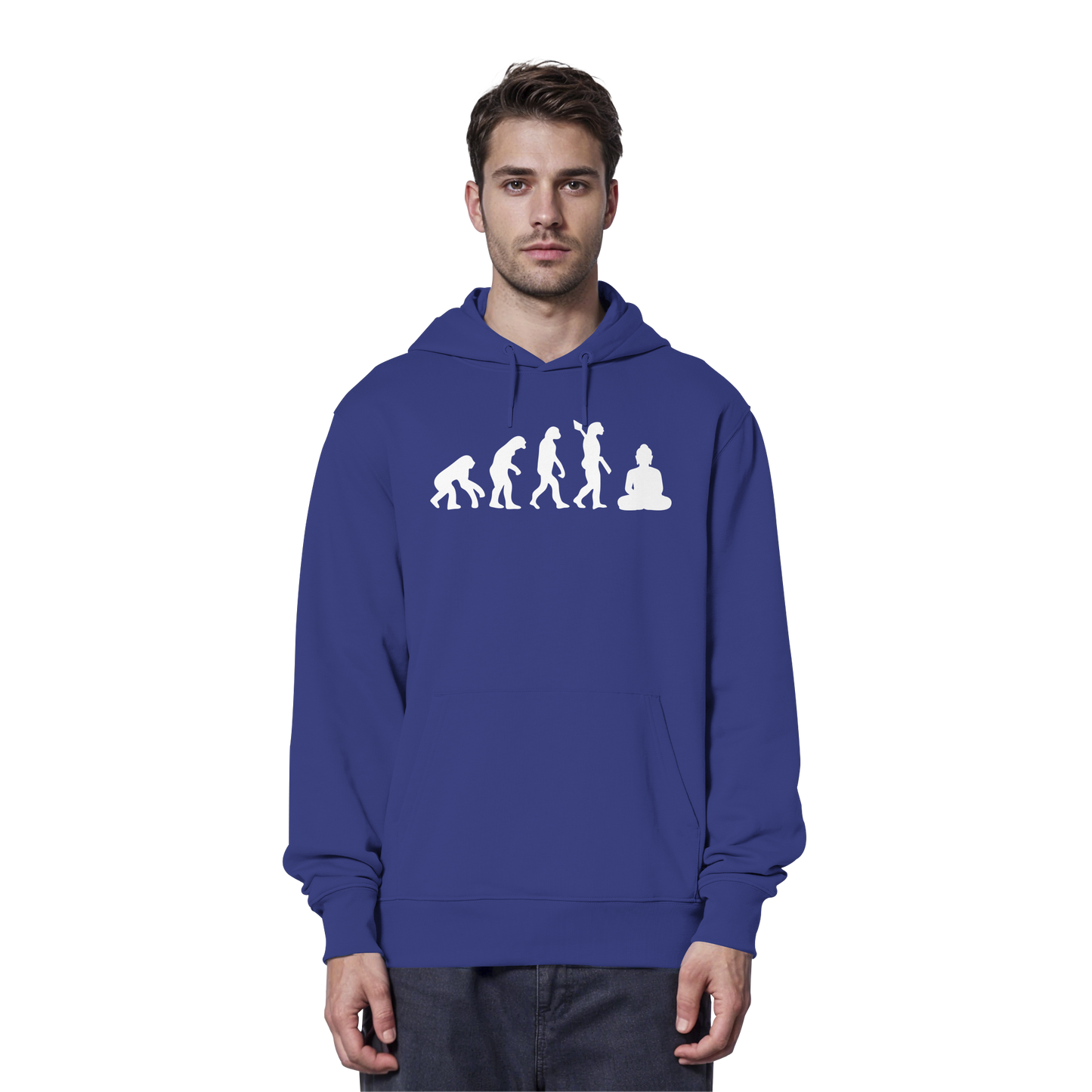 Evolution Buddha - Organic Hoodie