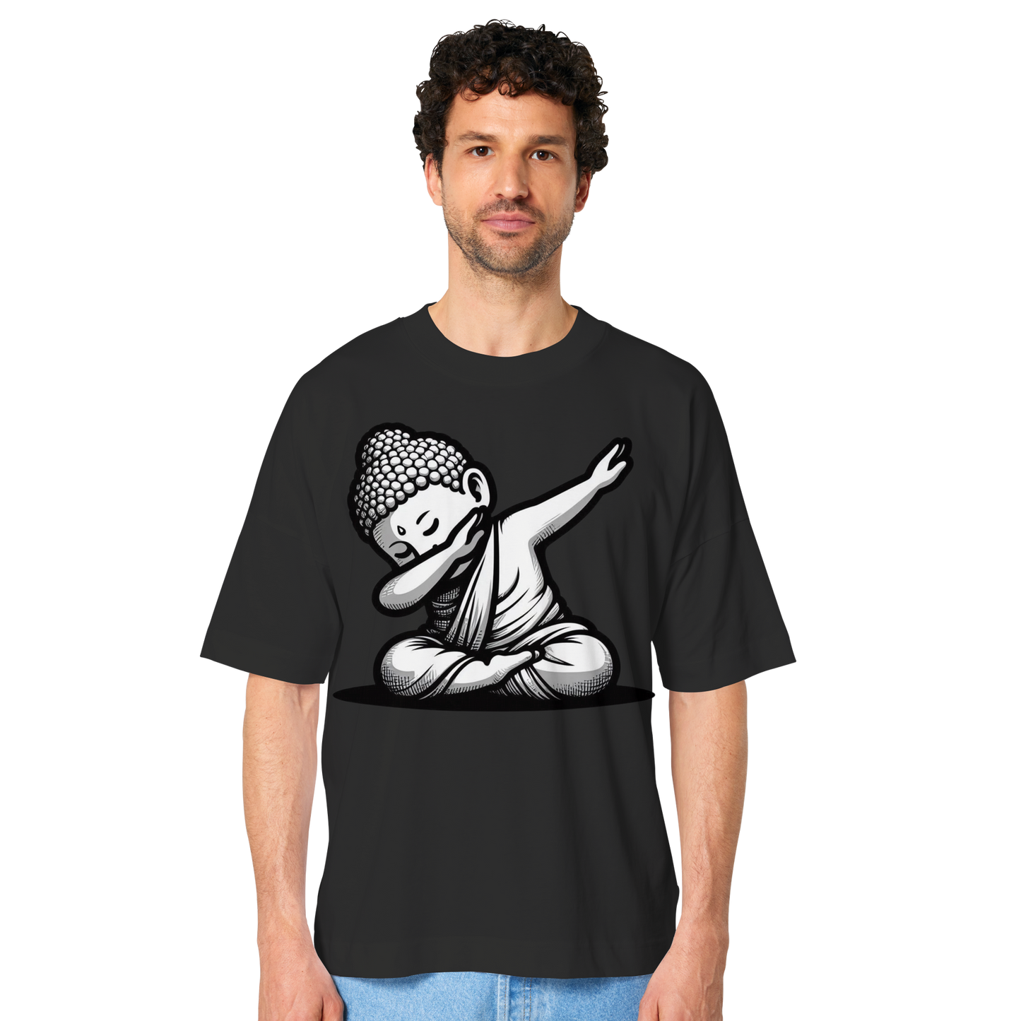 Dabbing Buddha - Organic Oversize Shirt
