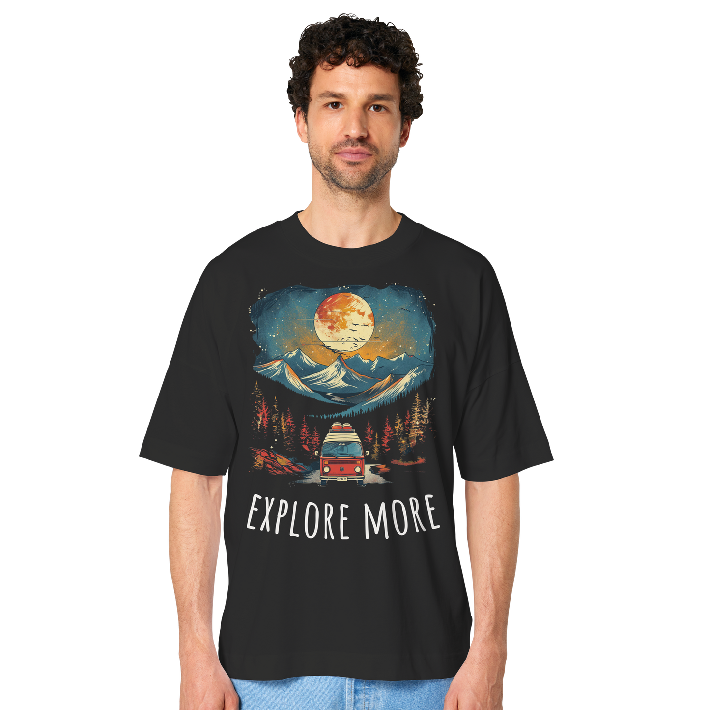 Explore More Bulli Lover - Organic Oversize Shirt