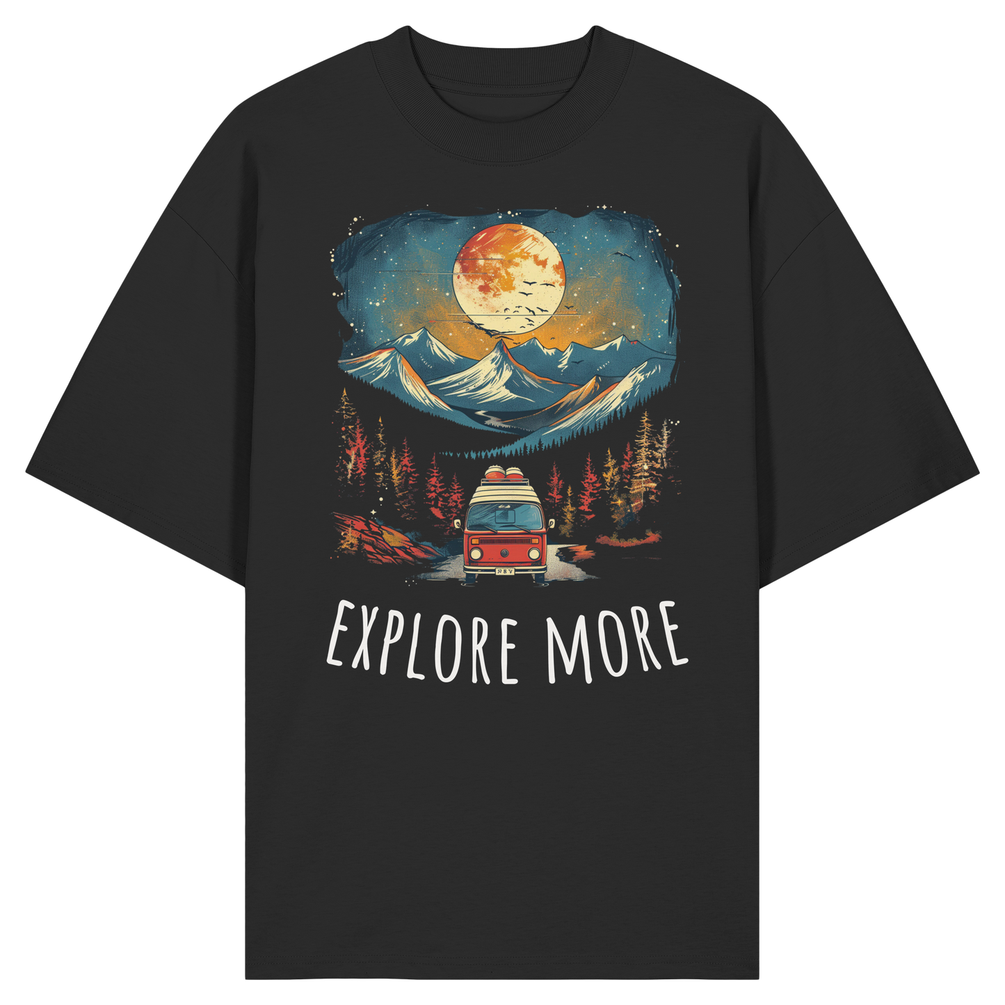 Explore More Bulli Lover - Organic Oversize Shirt