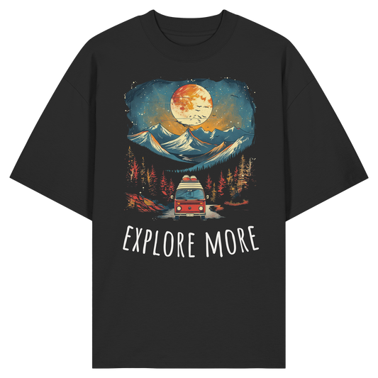 Explore More Bulli Lover - Organic Oversize Shirt