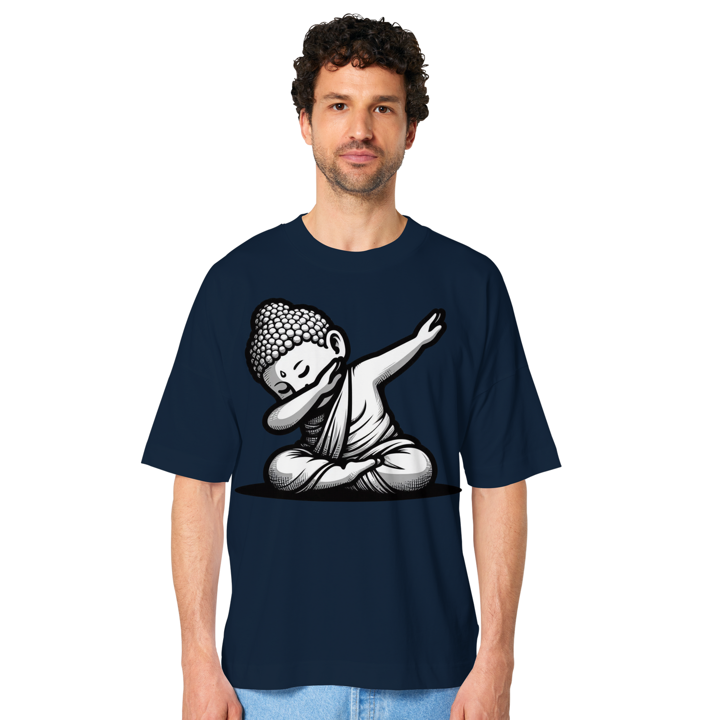 Dabbing Buddha - Organic Oversize Shirt