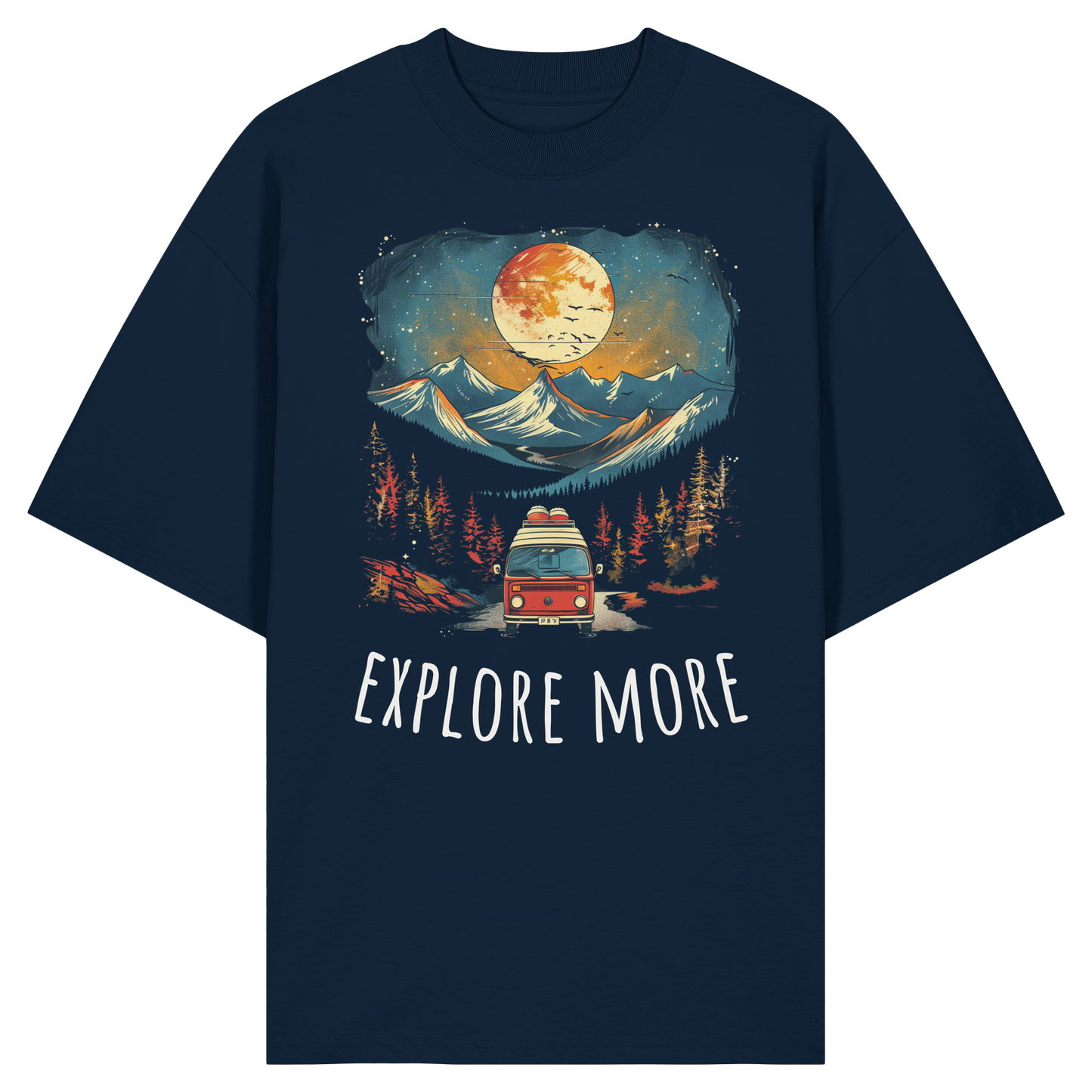 Explore More Bulli Lover - Organic Oversize Shirt