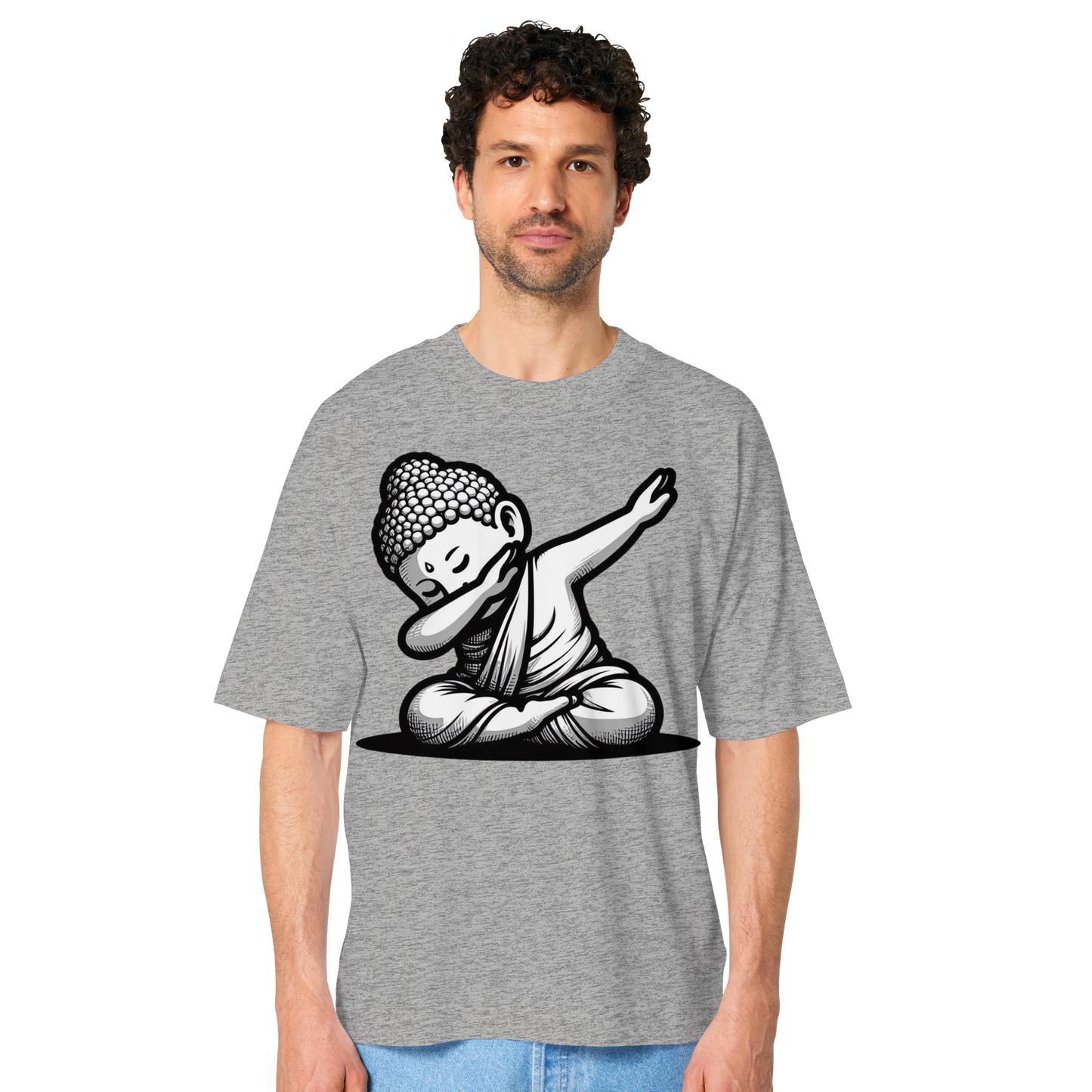 Dabbing Buddha - Organic Oversize Shirt