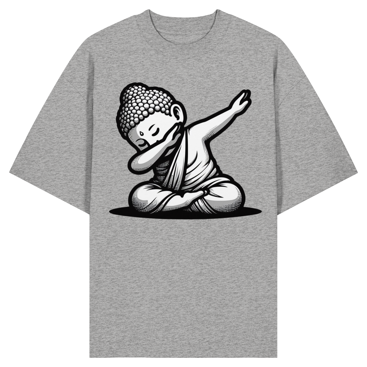 Dabbing Buddha - Organic Oversize Shirt