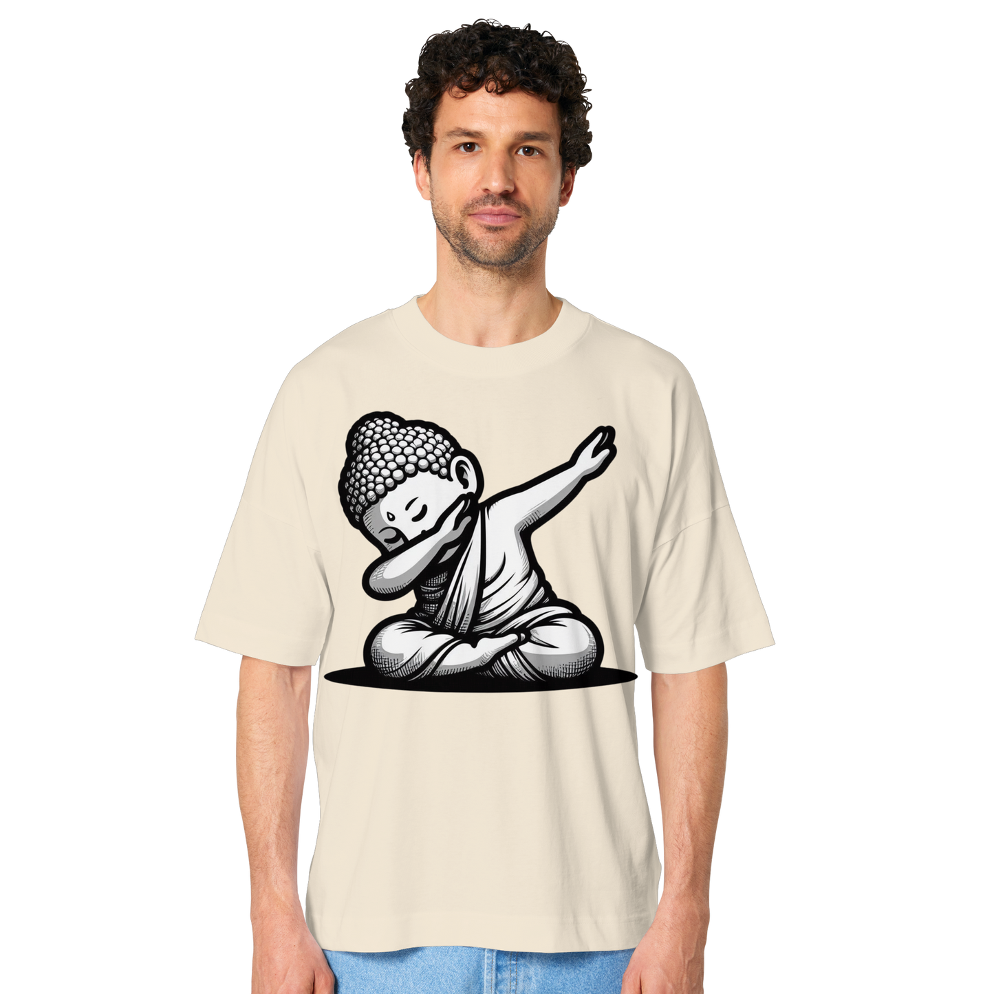 Dabbing Buddha - Organic Oversize Shirt