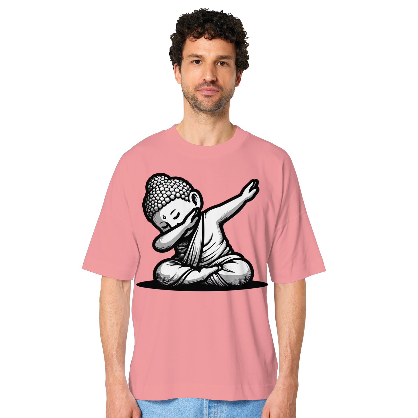 Dabbing Buddha - Organic Oversize Shirt
