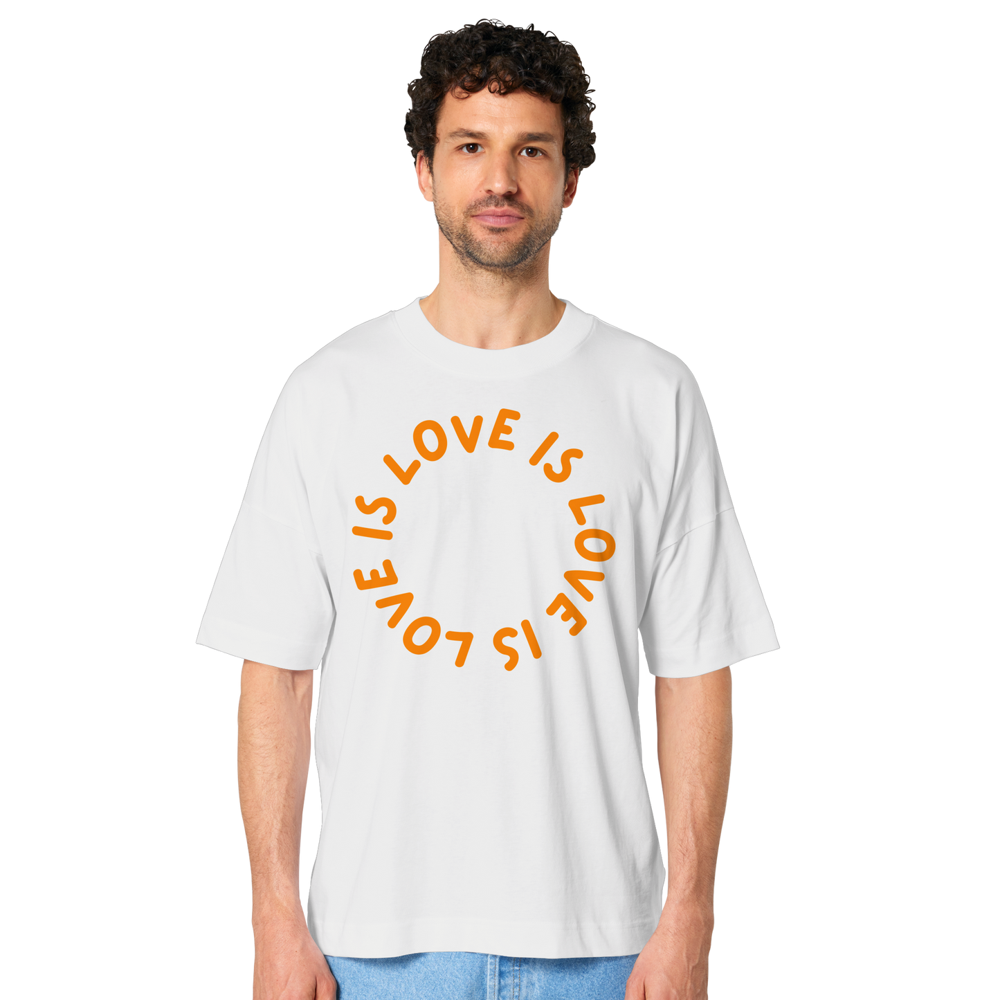 Love is Love is Love - Organic Oversize Shirt