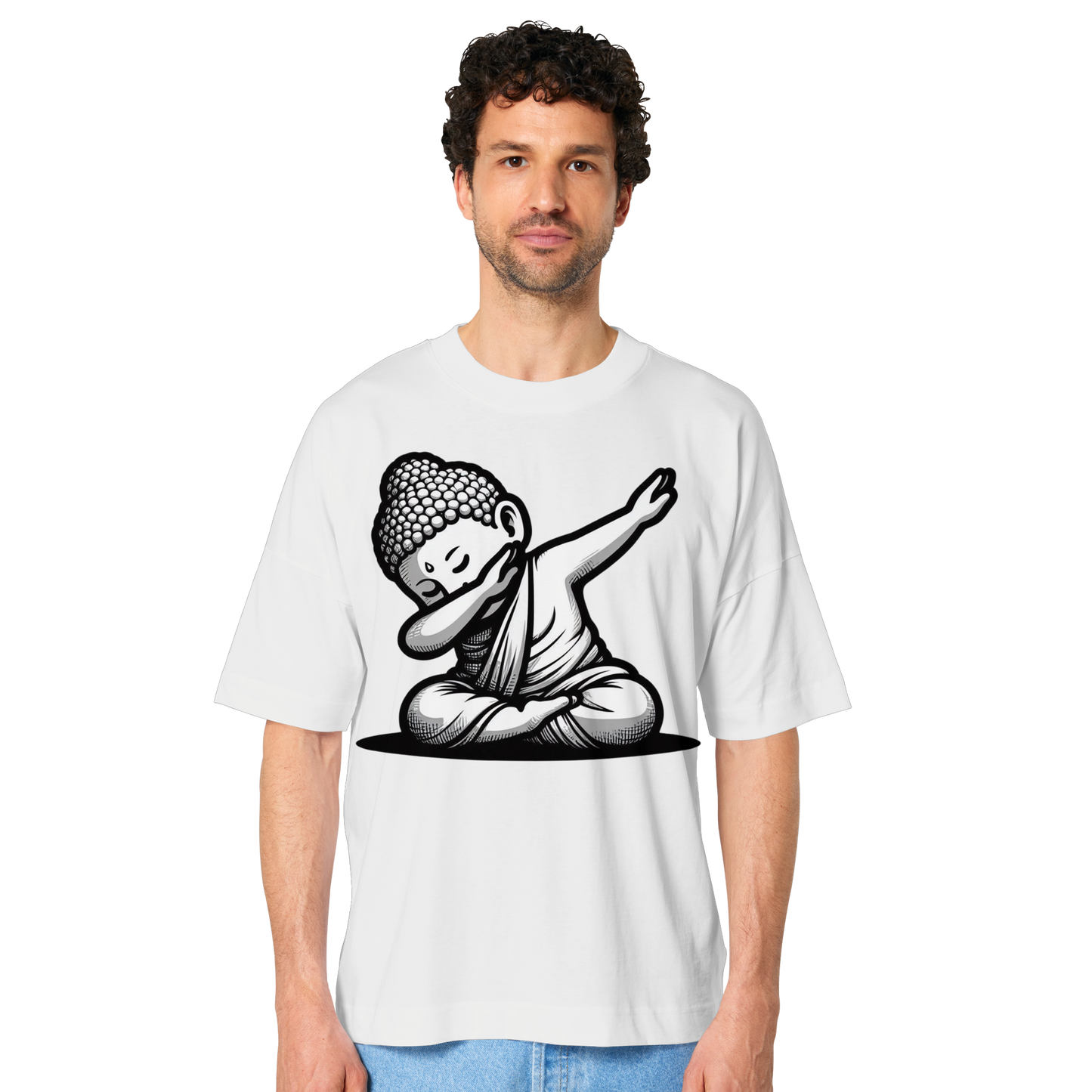 Dabbing Buddha - Organic Oversize Shirt
