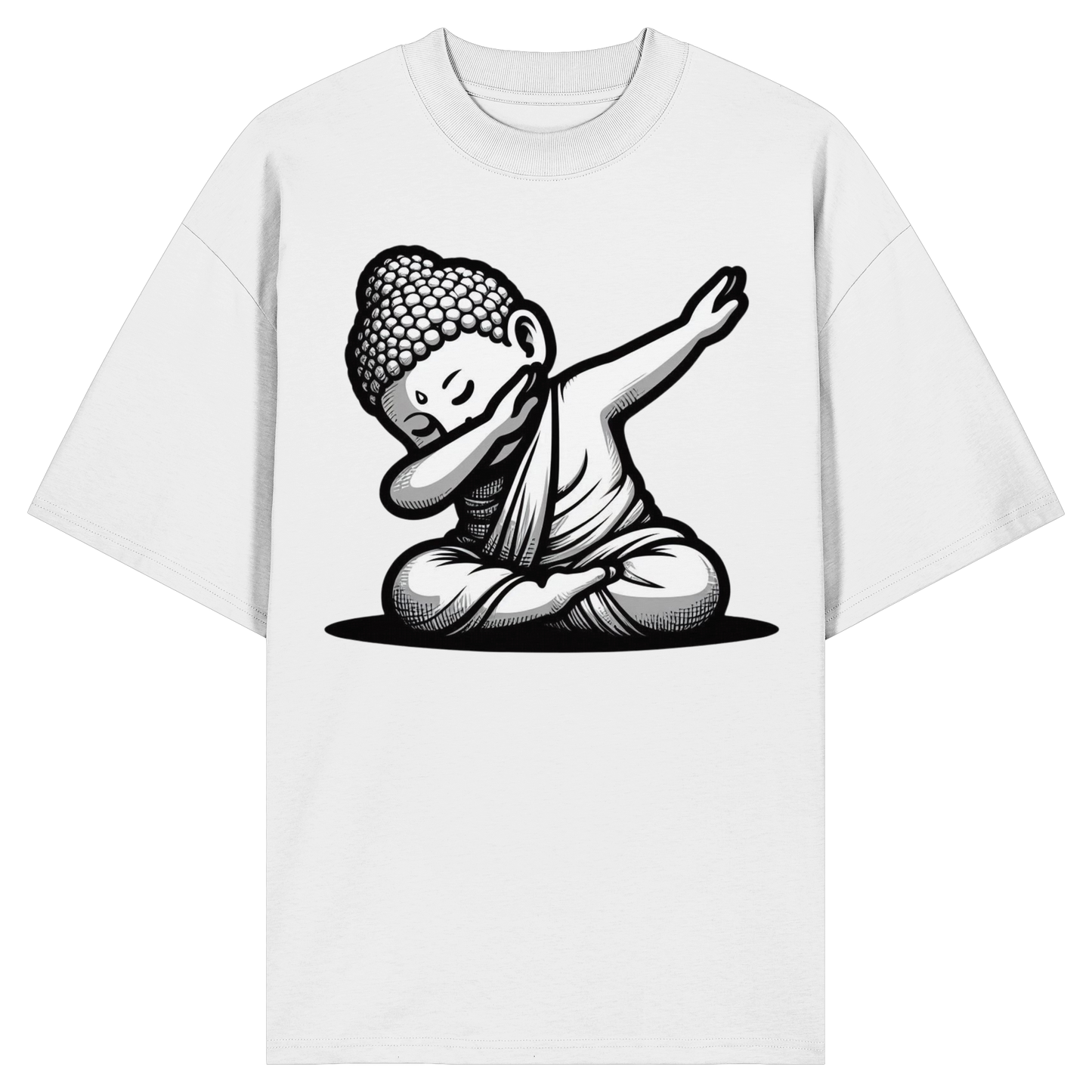 Dabbing Buddha - Organic Oversize Shirt
