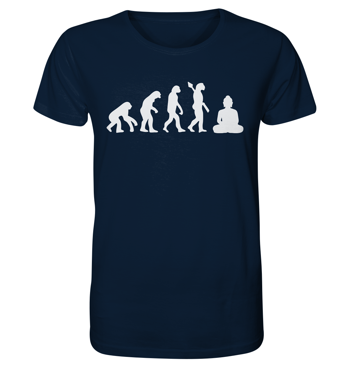 Evolution Buddha - Organic Shirt