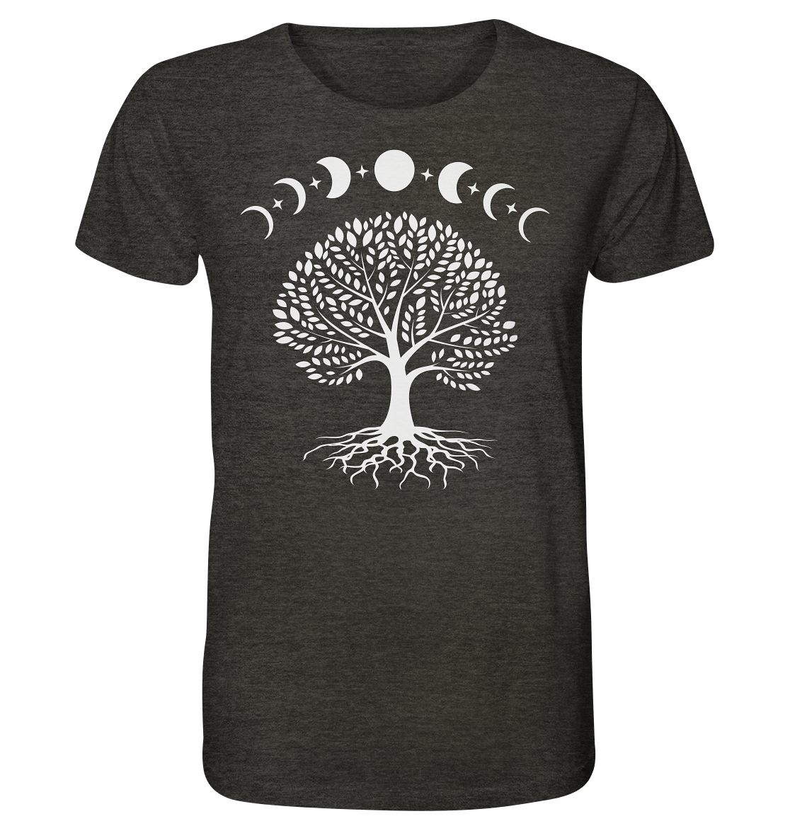 Mondphasen Lebensbaum - Organic Shirt