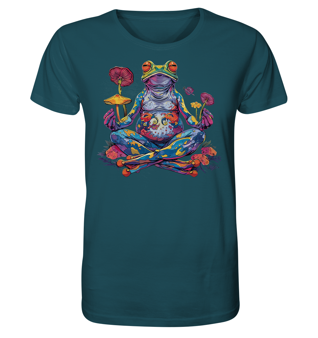 Spiritueller Frosch - Organic Shirt