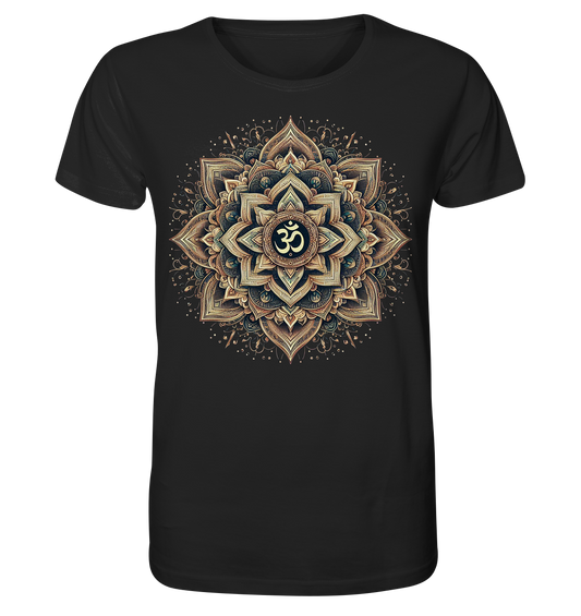 Boho Mandala mit Om - Organic Shirt