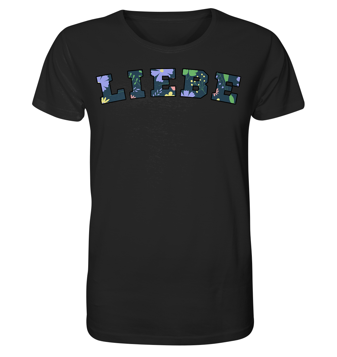 Liebe Floral Pattern - Organic Shirt