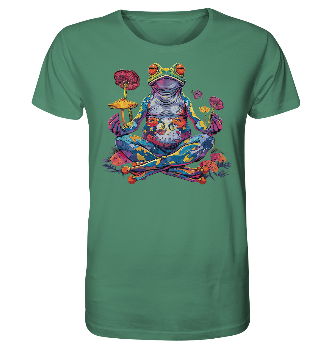 Spiritueller Frosch - Organic Shirt