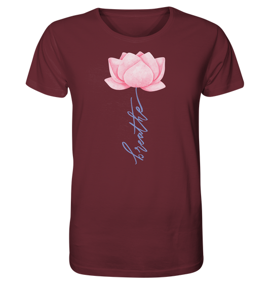 Breathe Lotus Flower - Organic Shirt