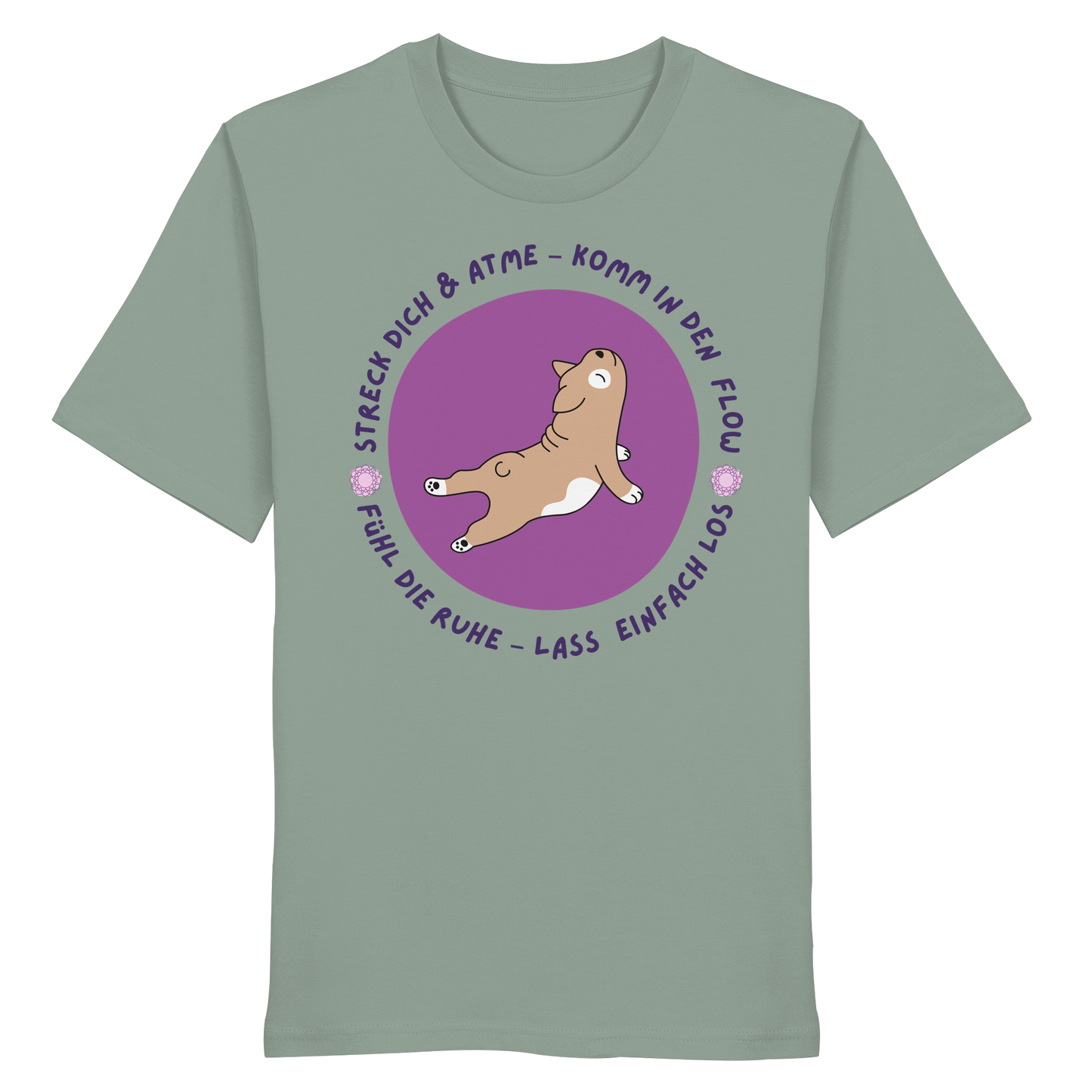 Yoga Frenchie  - Organic Shirt