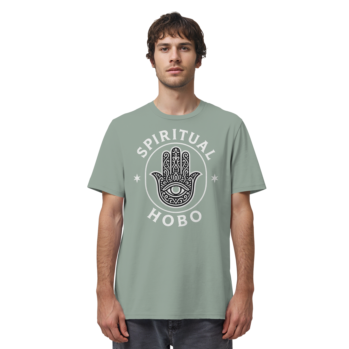Spiritual Hobo Hamsa - Organic Shirt