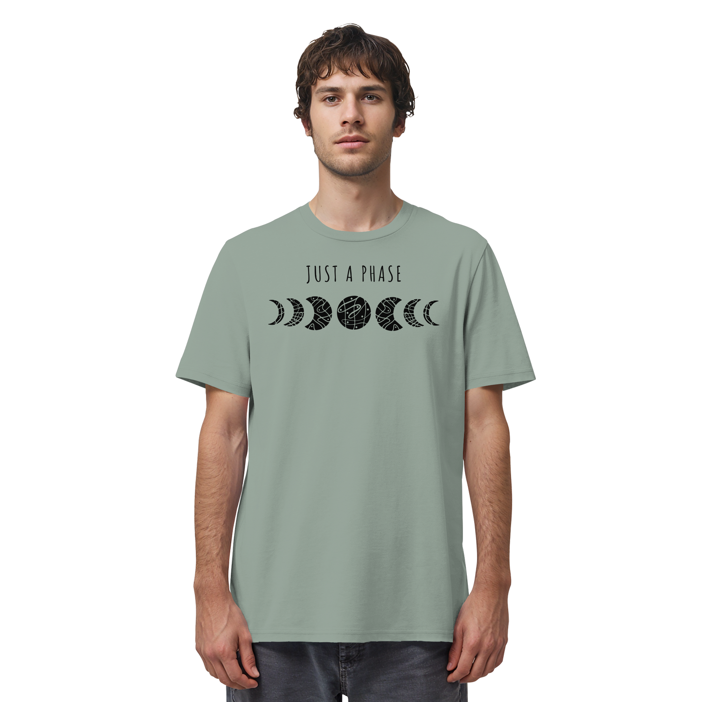 Just a Phase Mondphasen - Organic Shirt