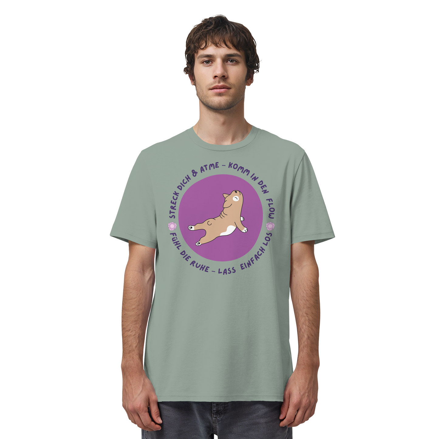 Yoga Frenchie  - Organic Shirt