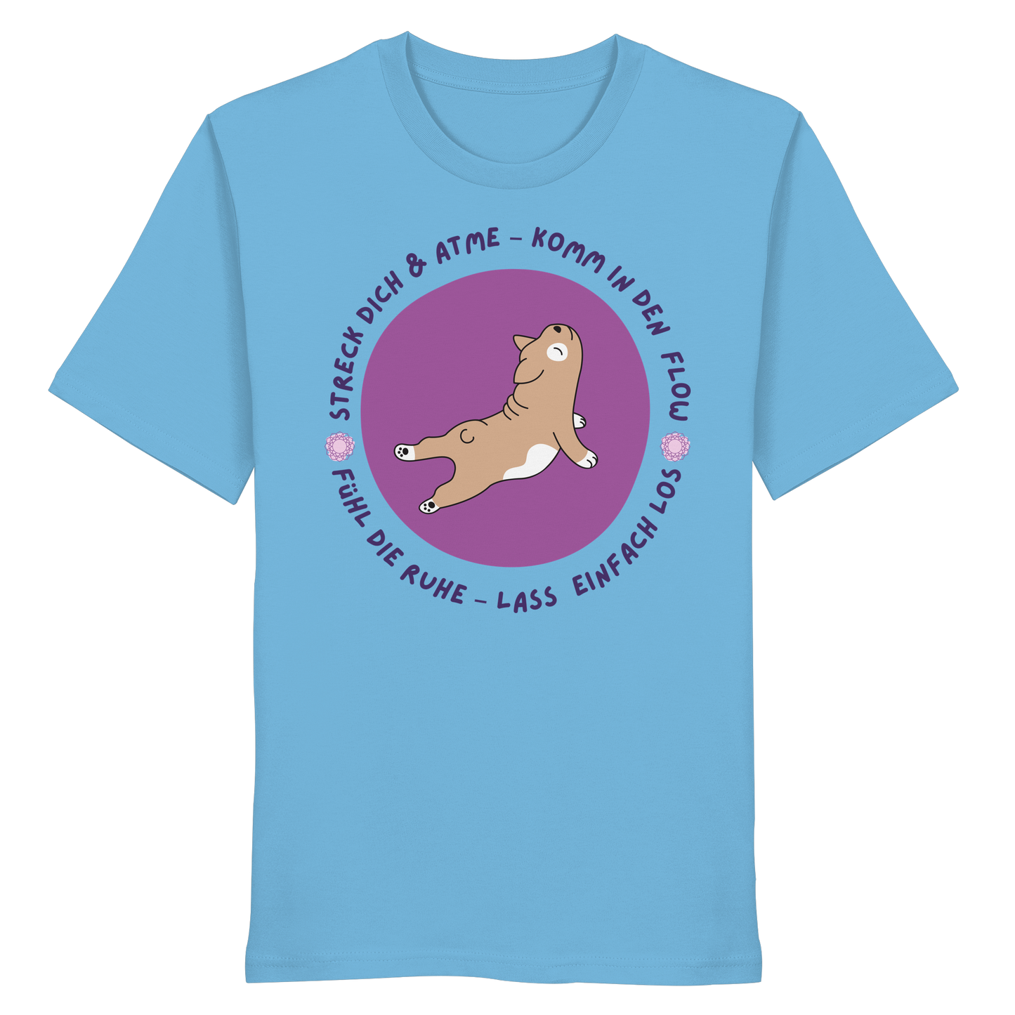 Yoga Frenchie  - Organic Shirt