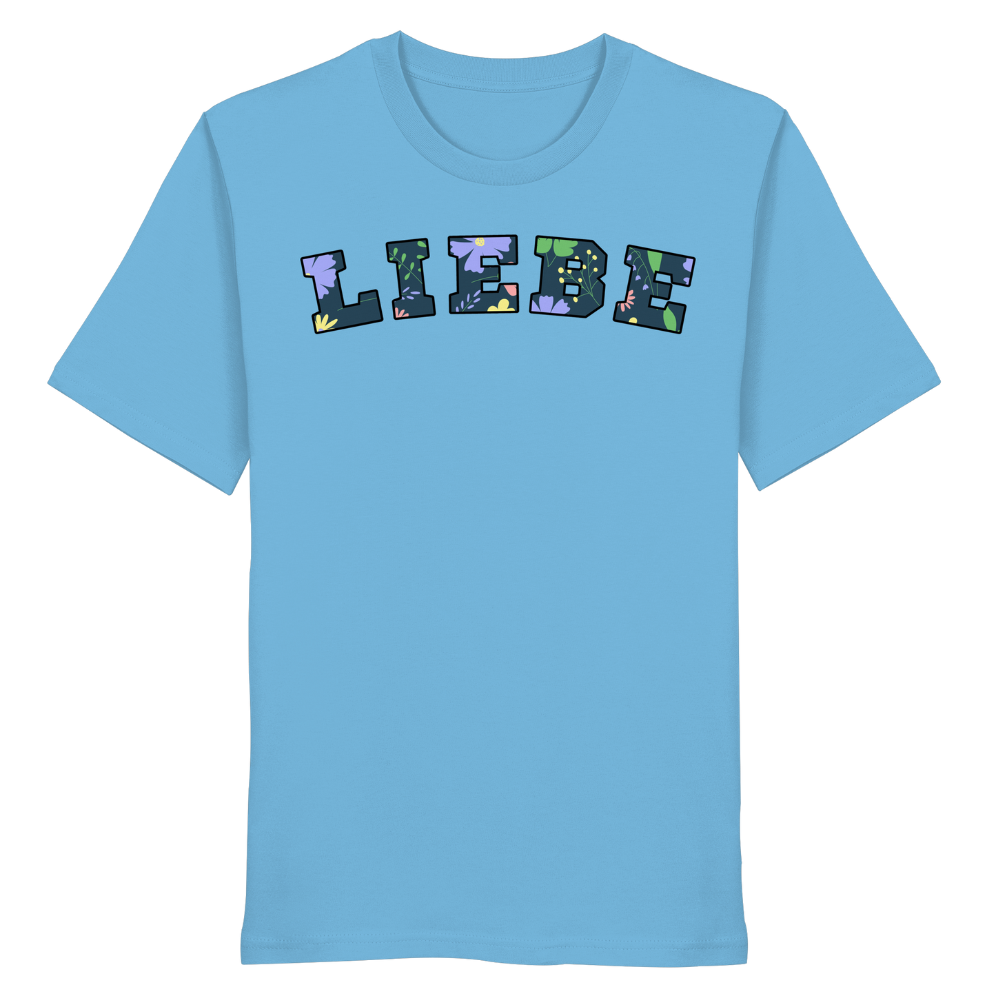 Liebe Floral Pattern - Organic Shirt