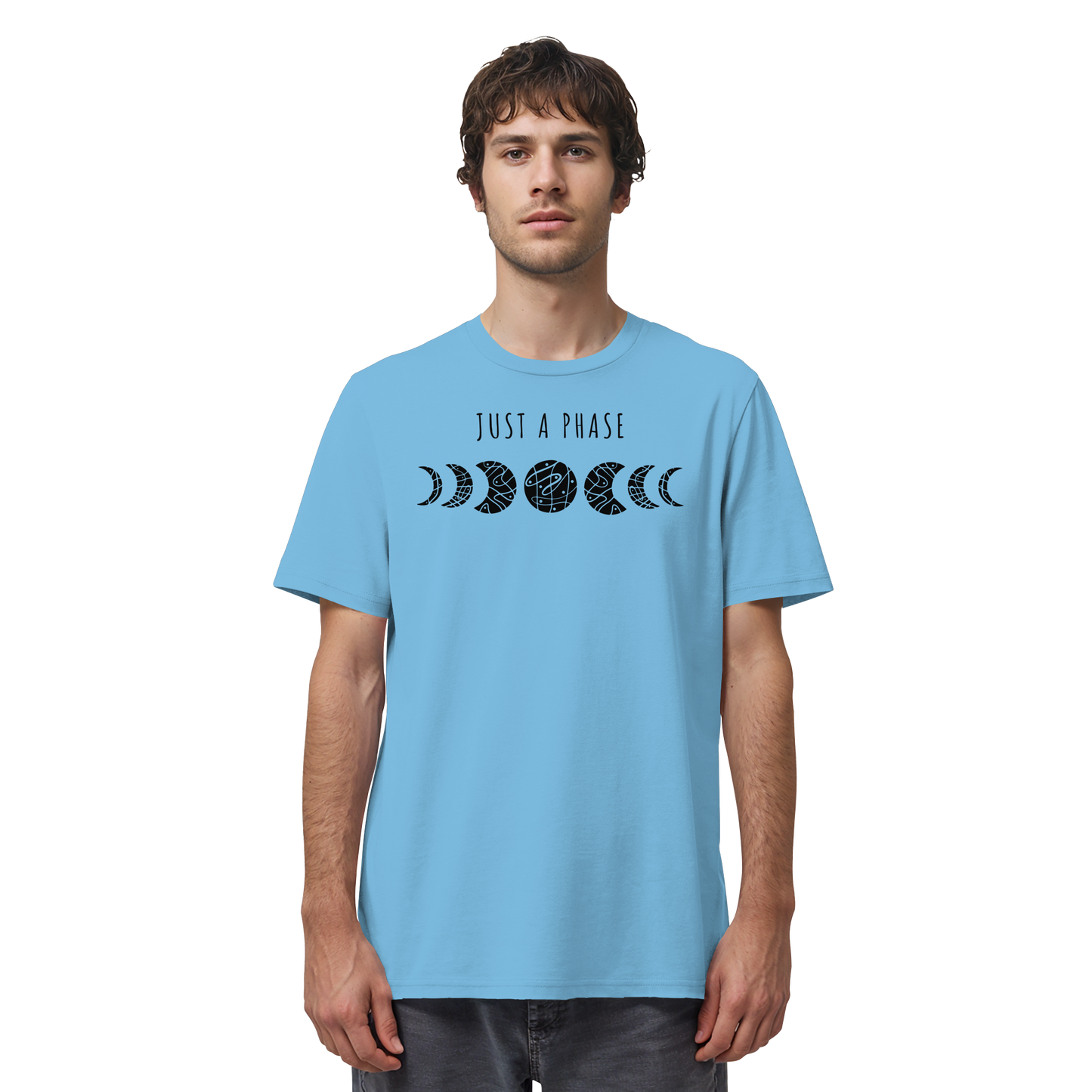 Just a Phase Mondphasen - Organic Shirt