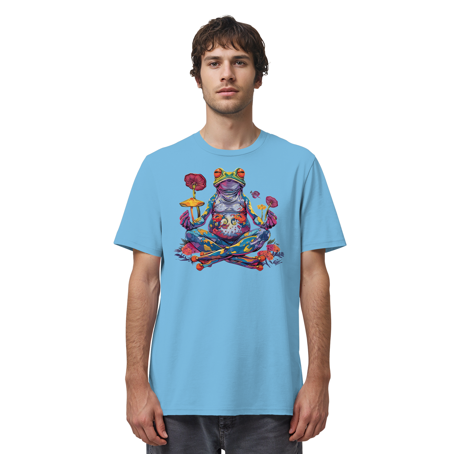 Spiritueller Frosch - Organic Shirt