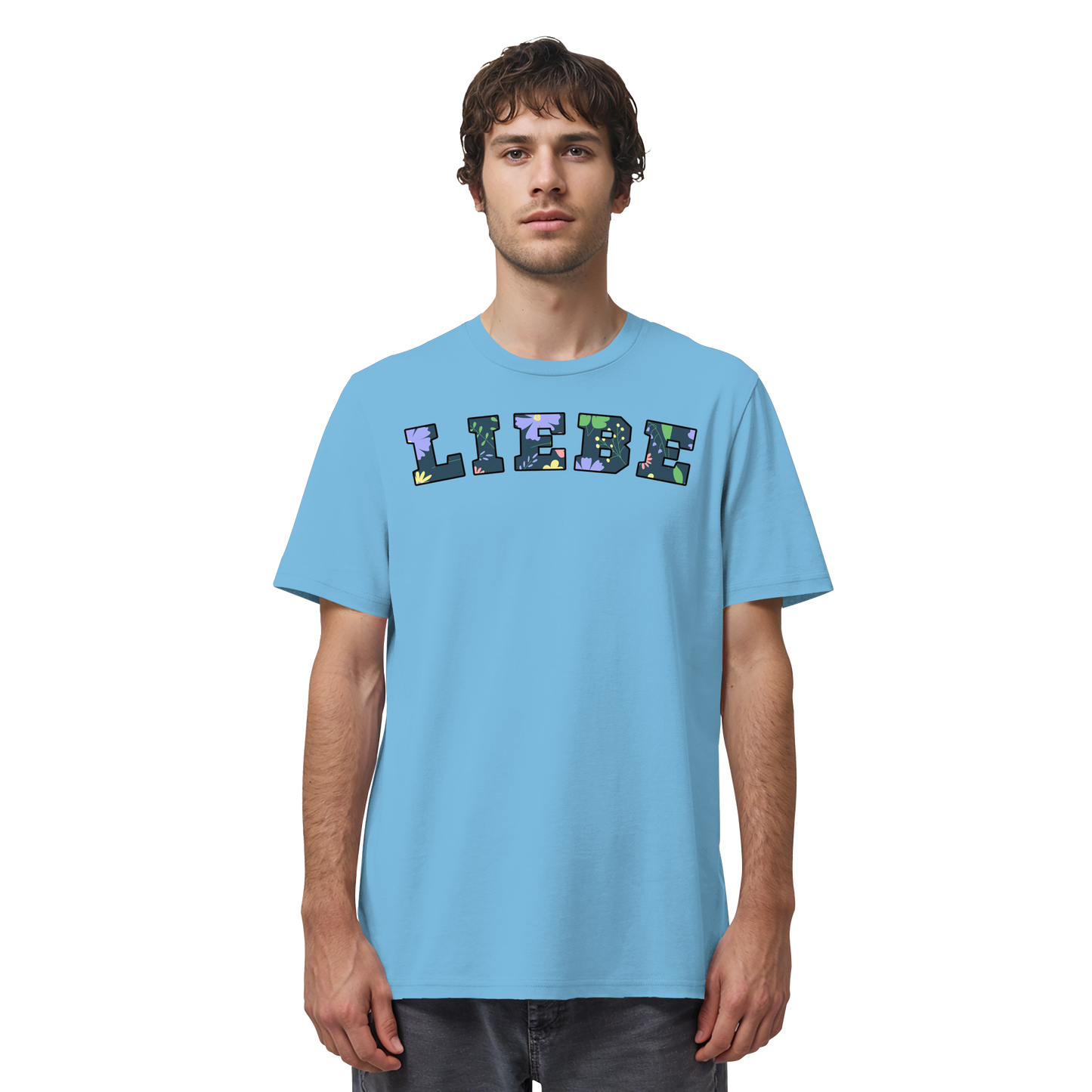 Liebe Floral Pattern - Organic Shirt