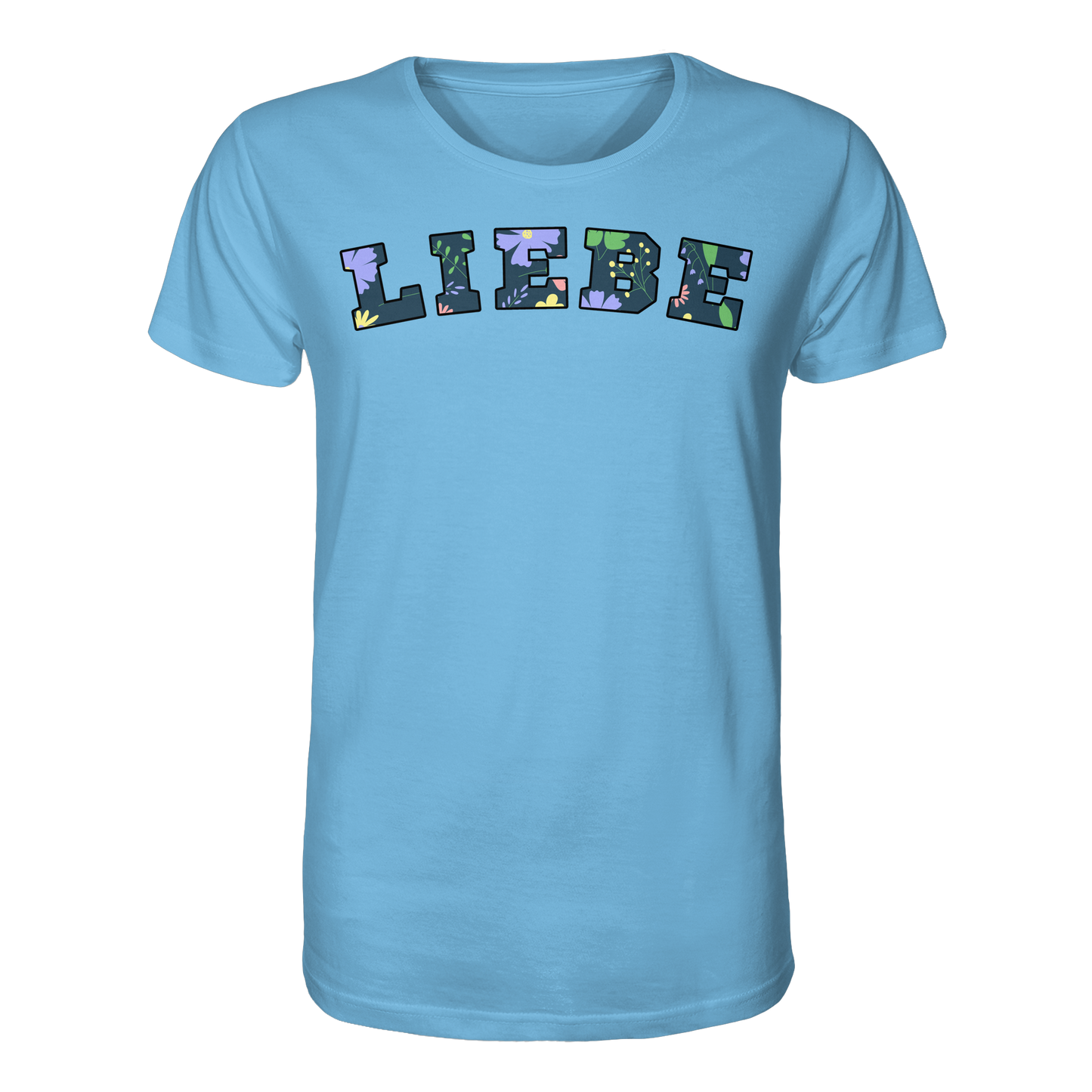 Liebe Floral Pattern - Organic Shirt
