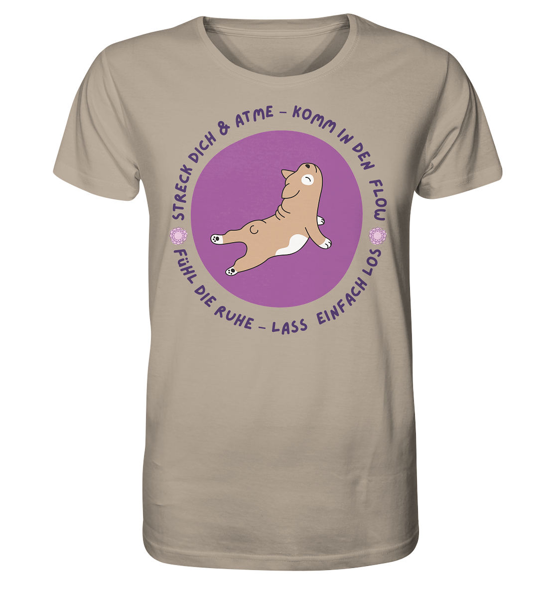 Yoga Frenchie  - Organic Shirt