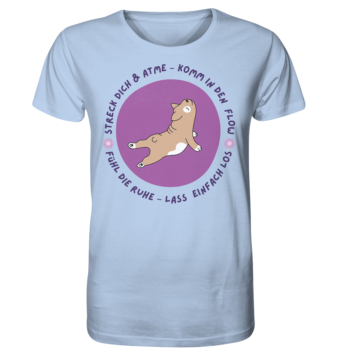 Yoga Frenchie  - Organic Shirt