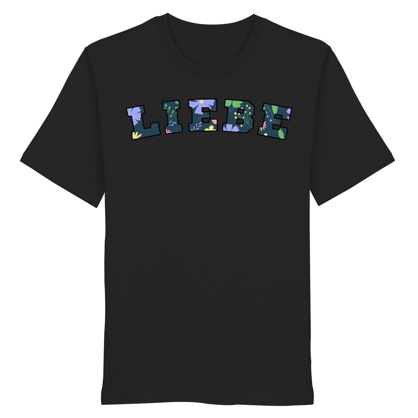 Liebe Floral Pattern - Organic Shirt