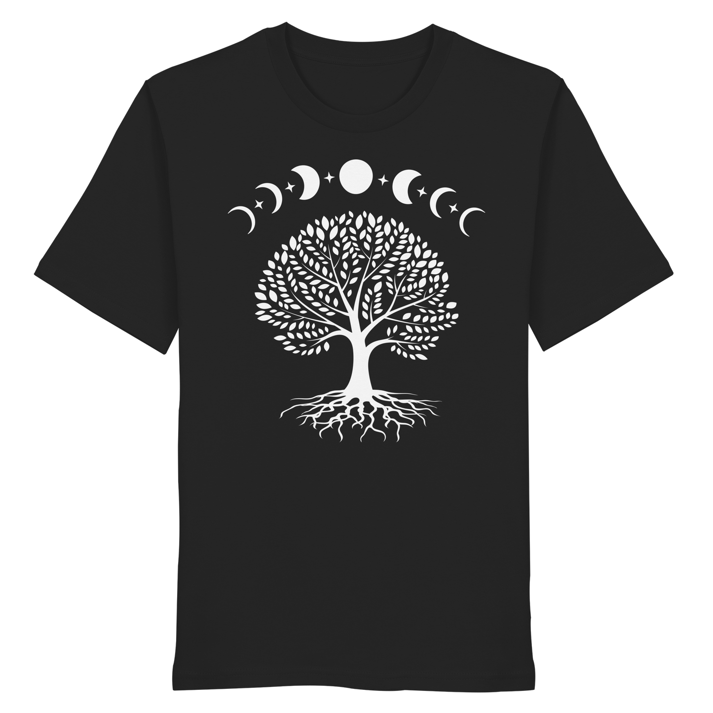 Mondphasen Lebensbaum - Organic Shirt