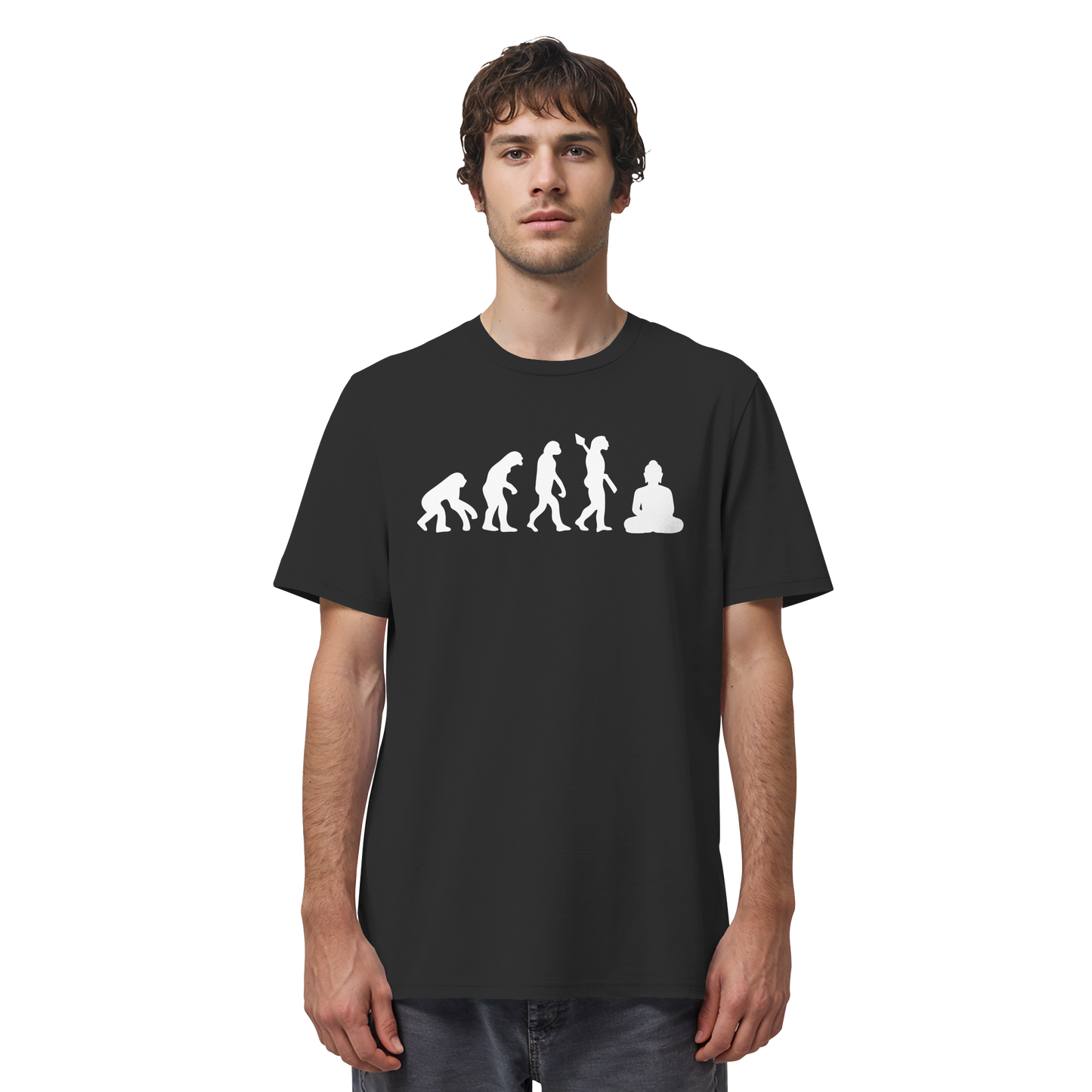 Evolution Buddha - Organic Shirt