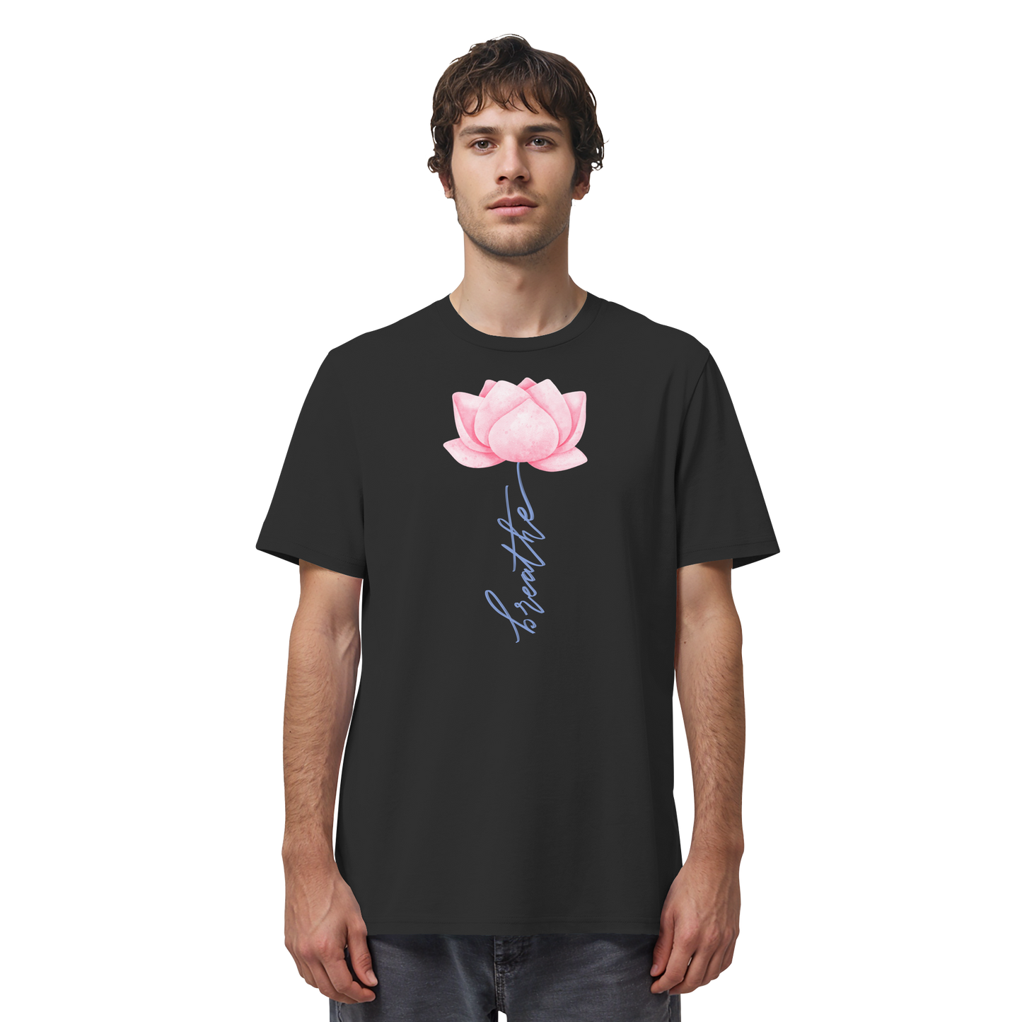 Breathe Lotus Flower - Organic Shirt