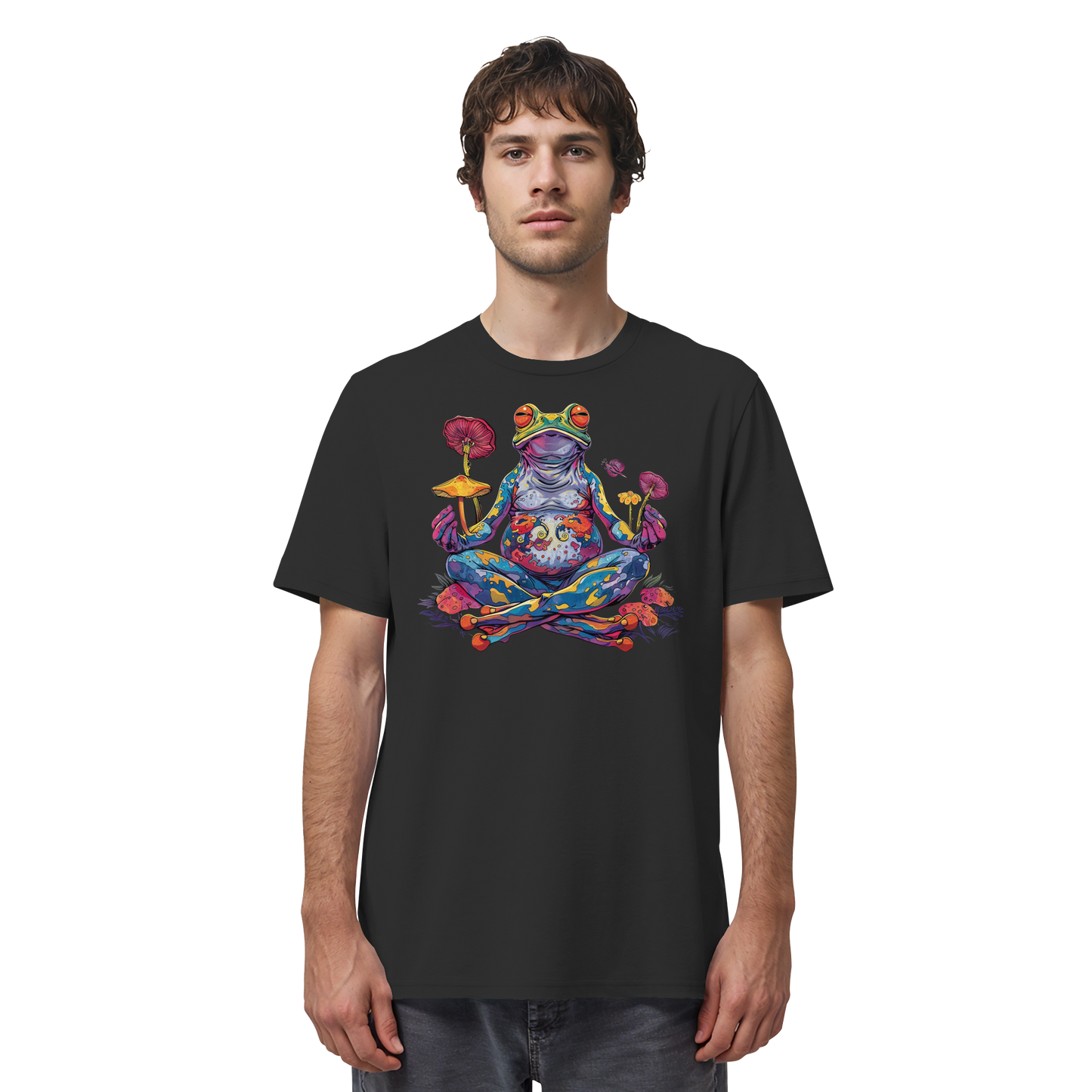 Spiritueller Frosch - Organic Shirt