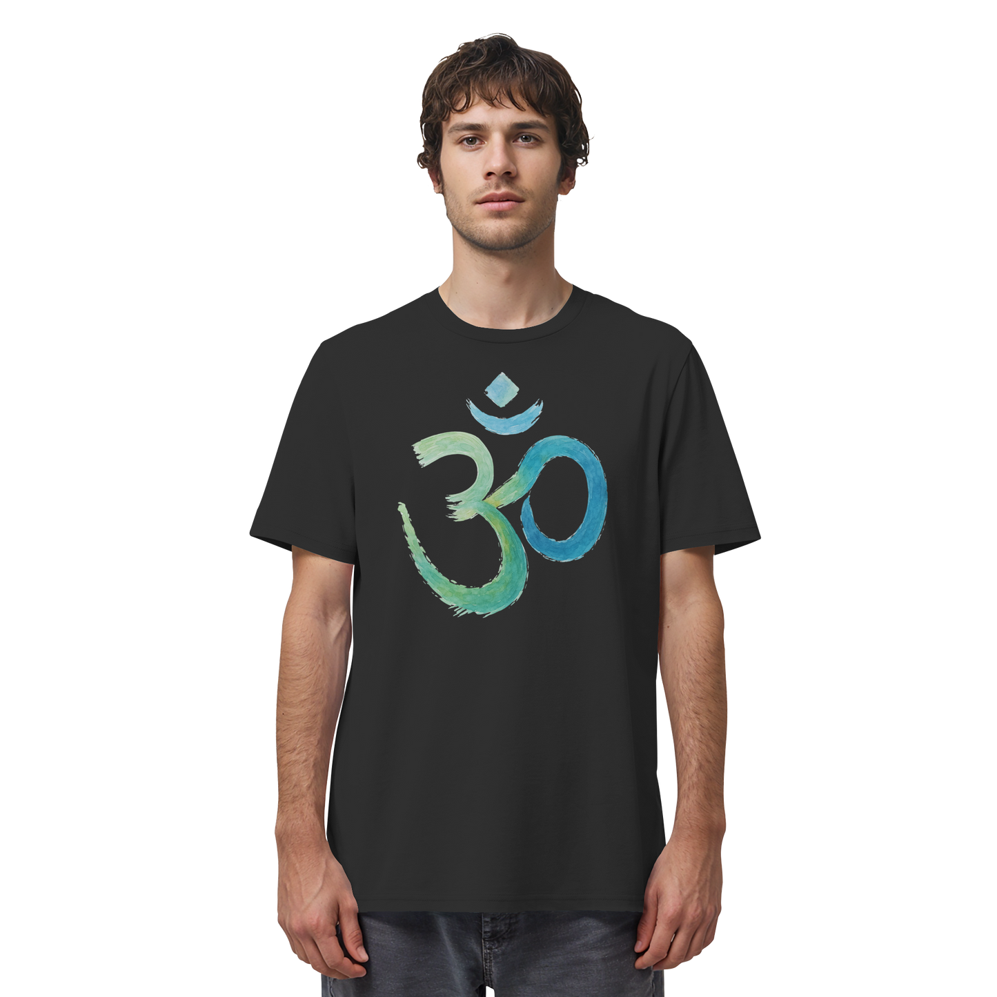 OM Aquarell  - Organic Shirt