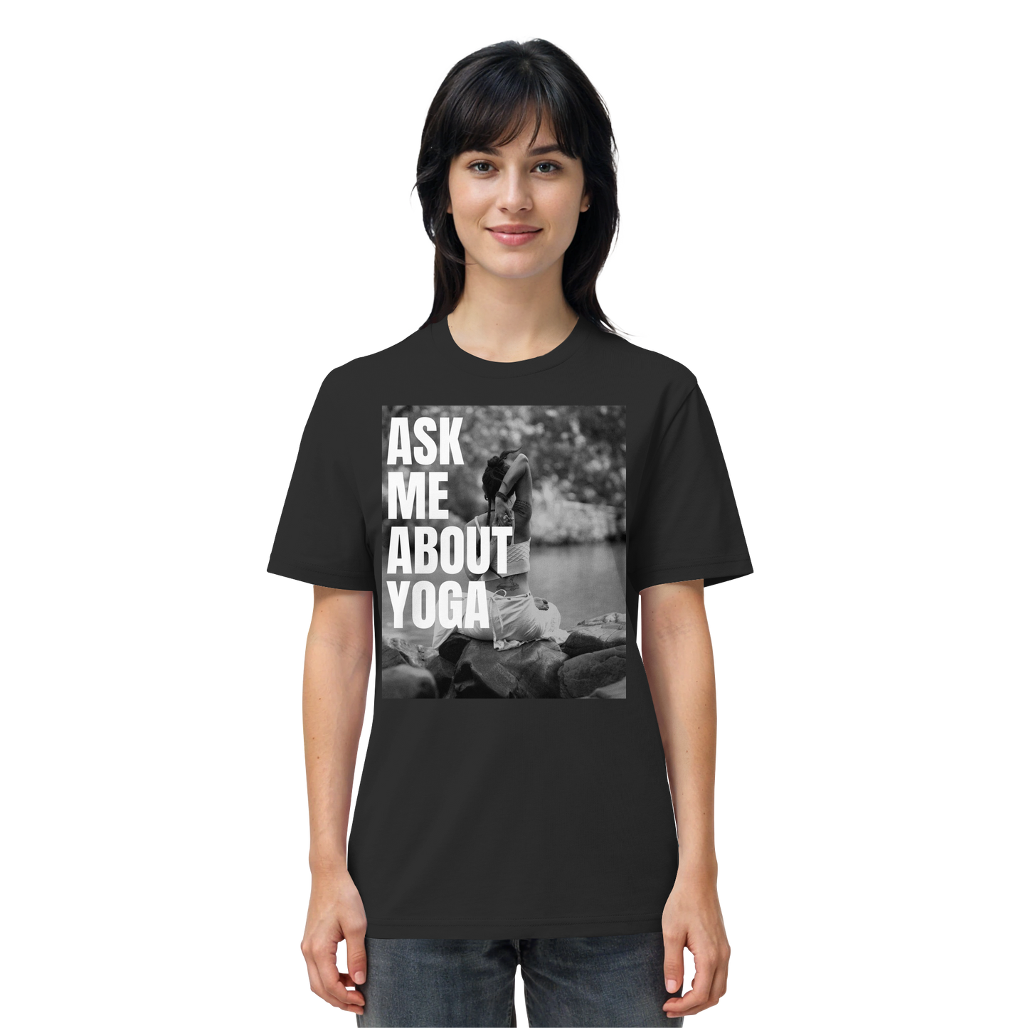 Ask Me About Yoga - Organic Shirt