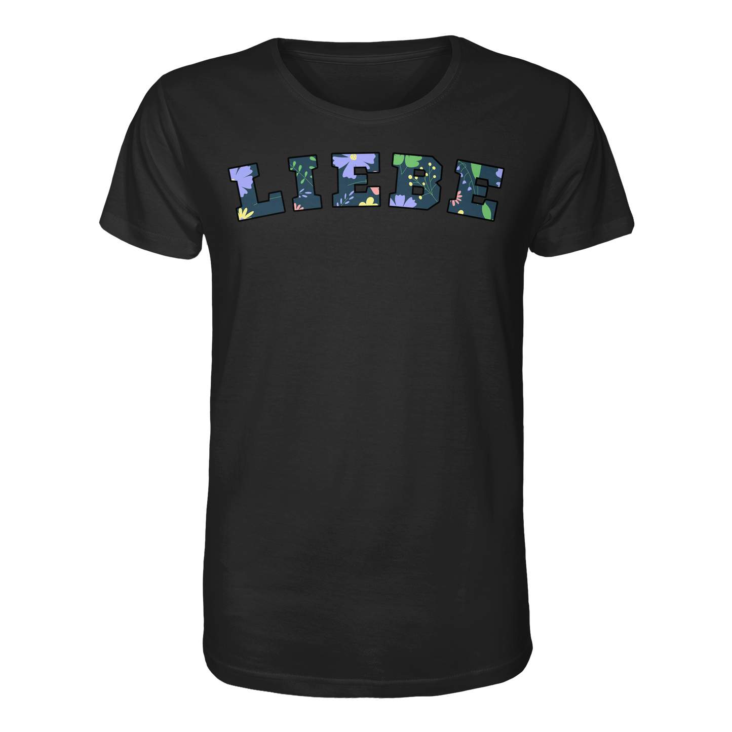 Liebe Floral Pattern - Organic Shirt