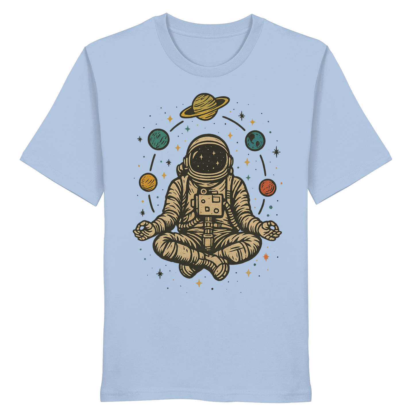 Meditierender Astronaut Zen - Organic Shirt