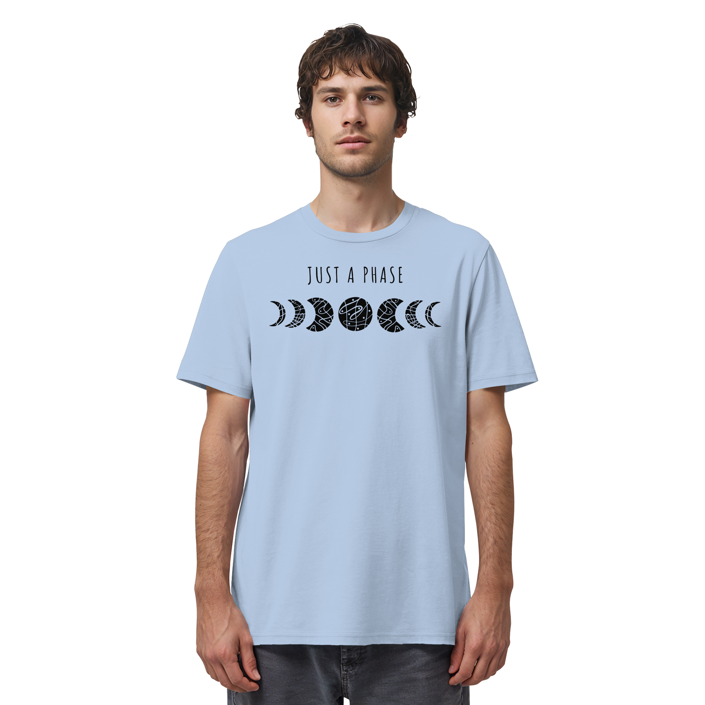 Just a Phase Mondphasen - Organic Shirt