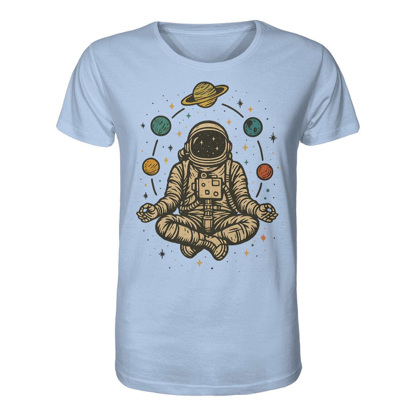 Meditierender Astronaut Zen - Organic Shirt