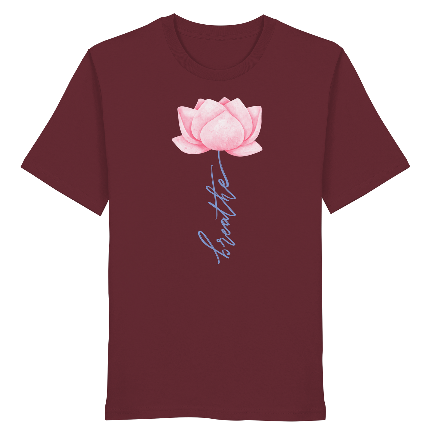 Breathe Lotus Flower - Organic Shirt