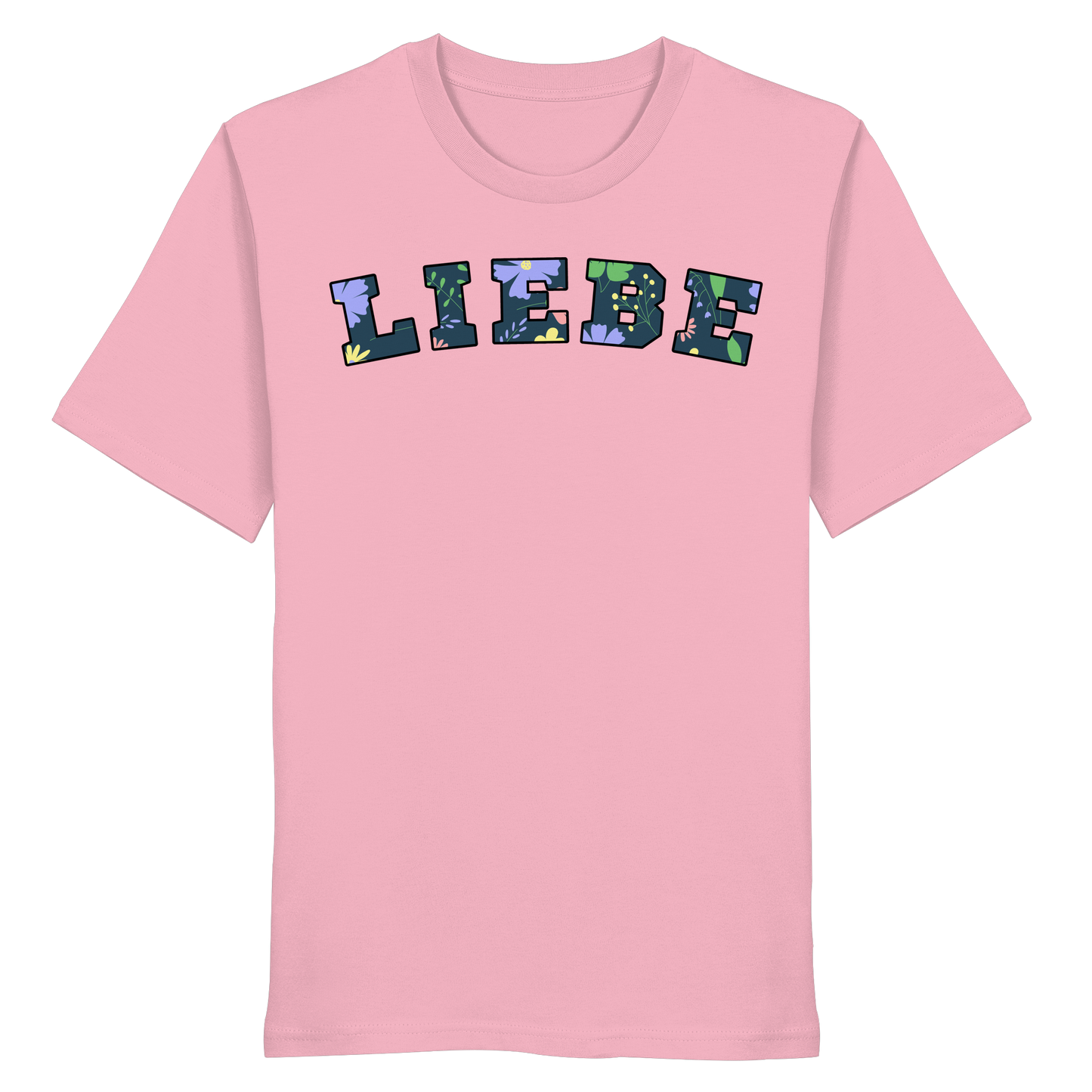 Liebe Floral Pattern - Organic Shirt