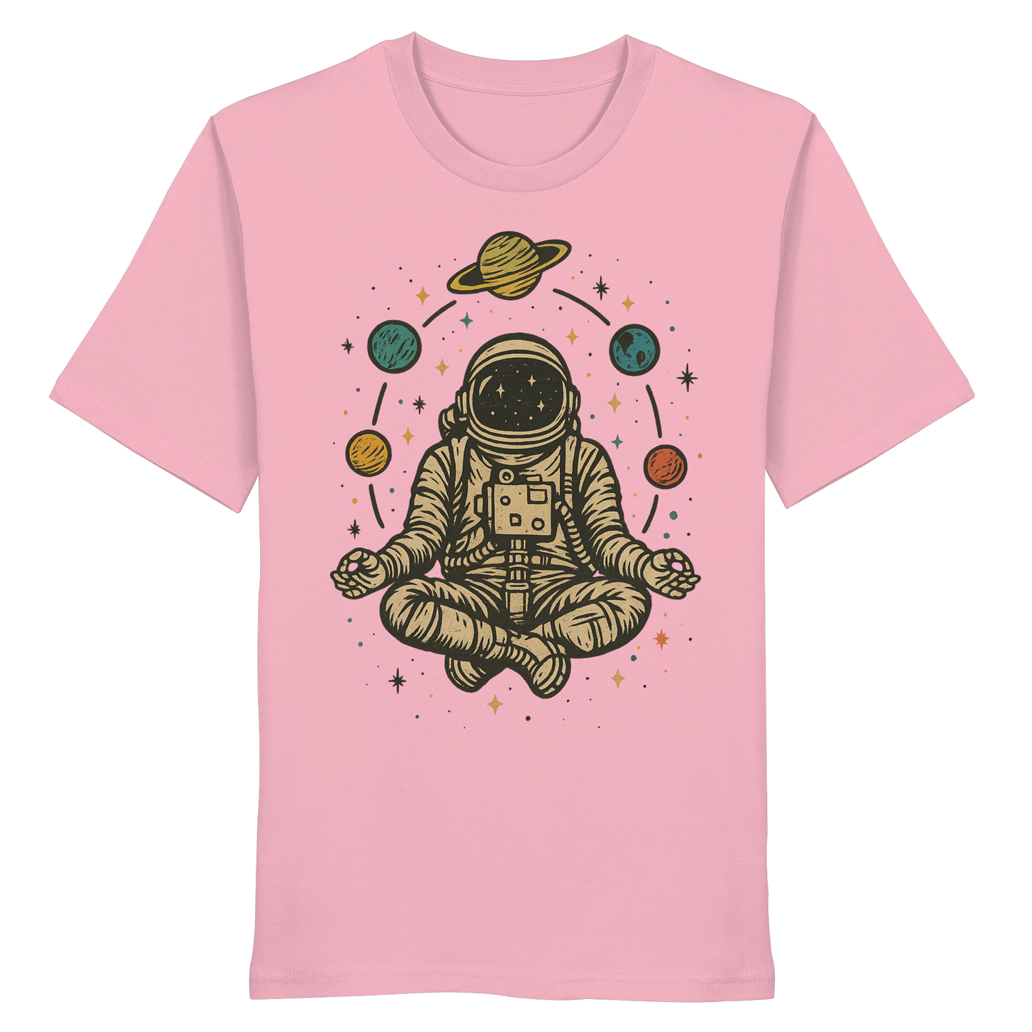 Meditierender Astronaut Zen - Organic Shirt
