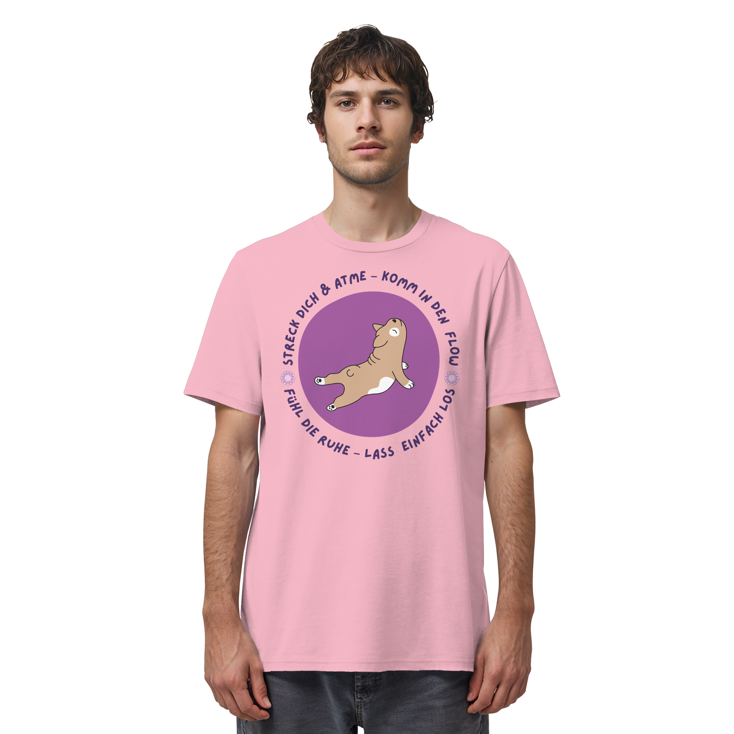 Yoga Frenchie  - Organic Shirt