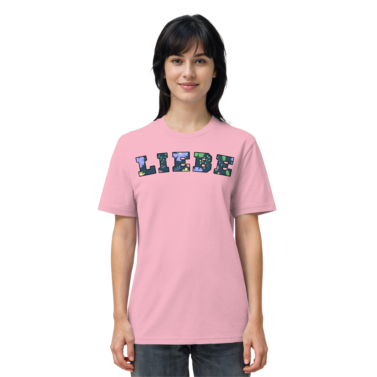 Liebe Floral Pattern - Organic Shirt